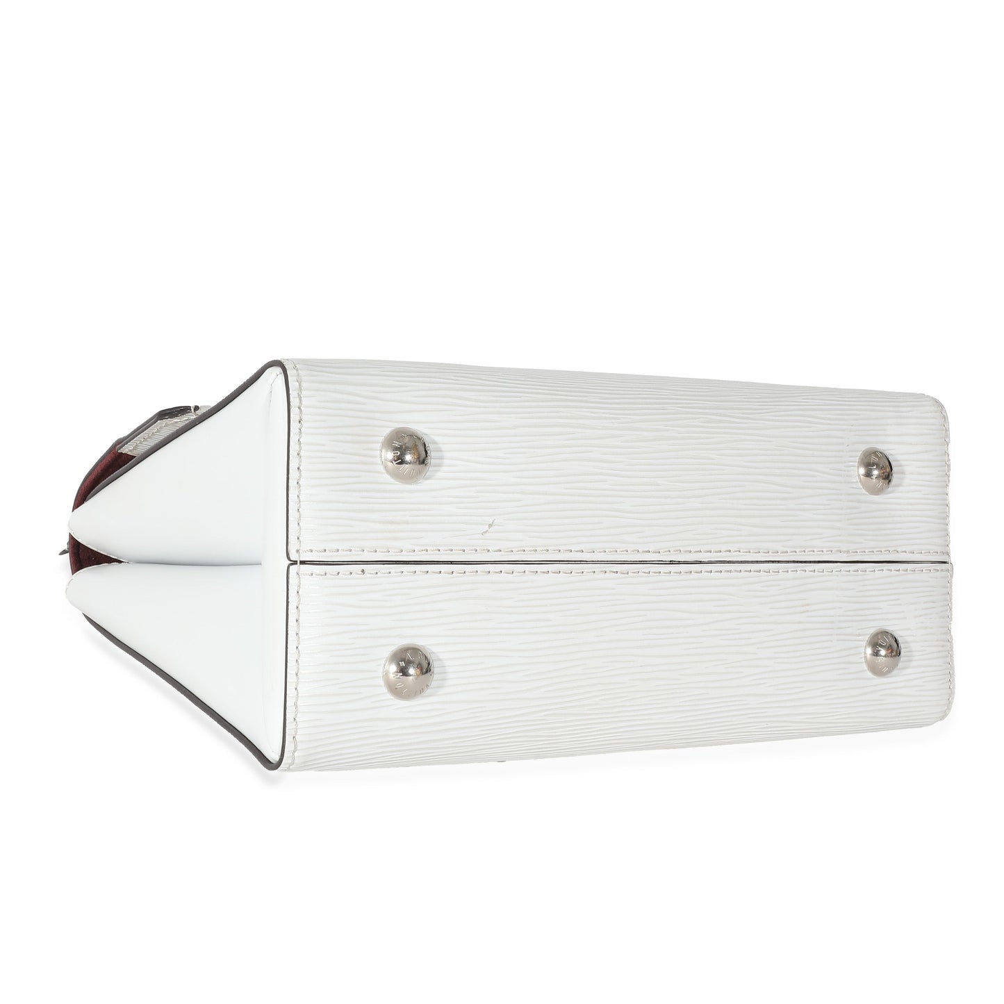 Louis Vuitton White Epi Grenelle PM