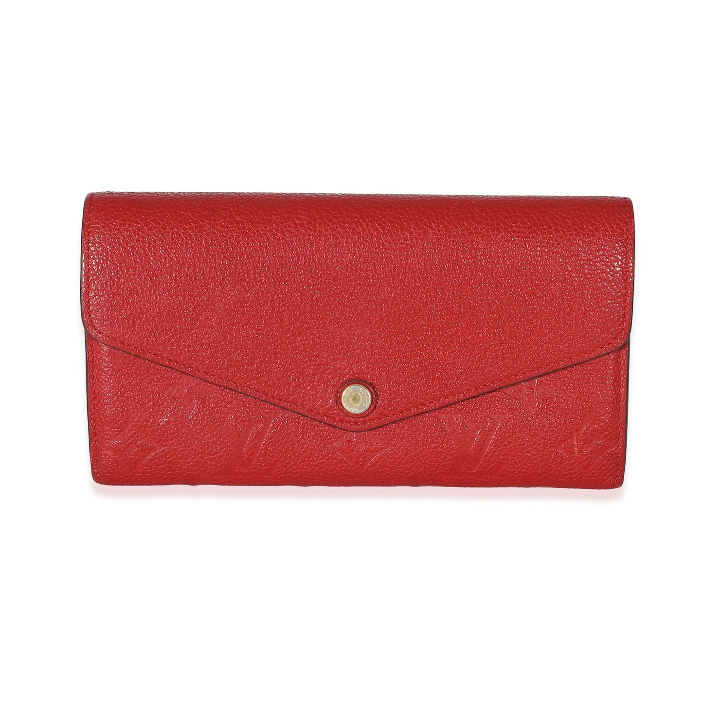 Louis Vuitton  Cerise Monogram Empreinte Sarah Wallet