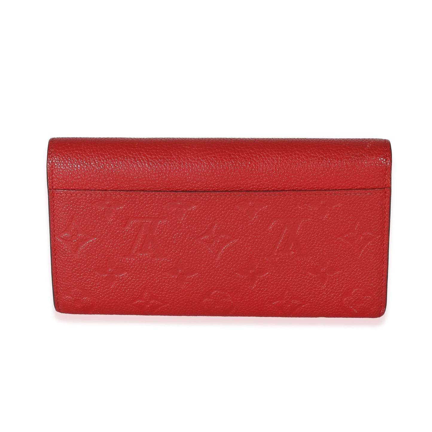 Louis Vuitton  Cerise Monogram Empreinte Sarah Wallet