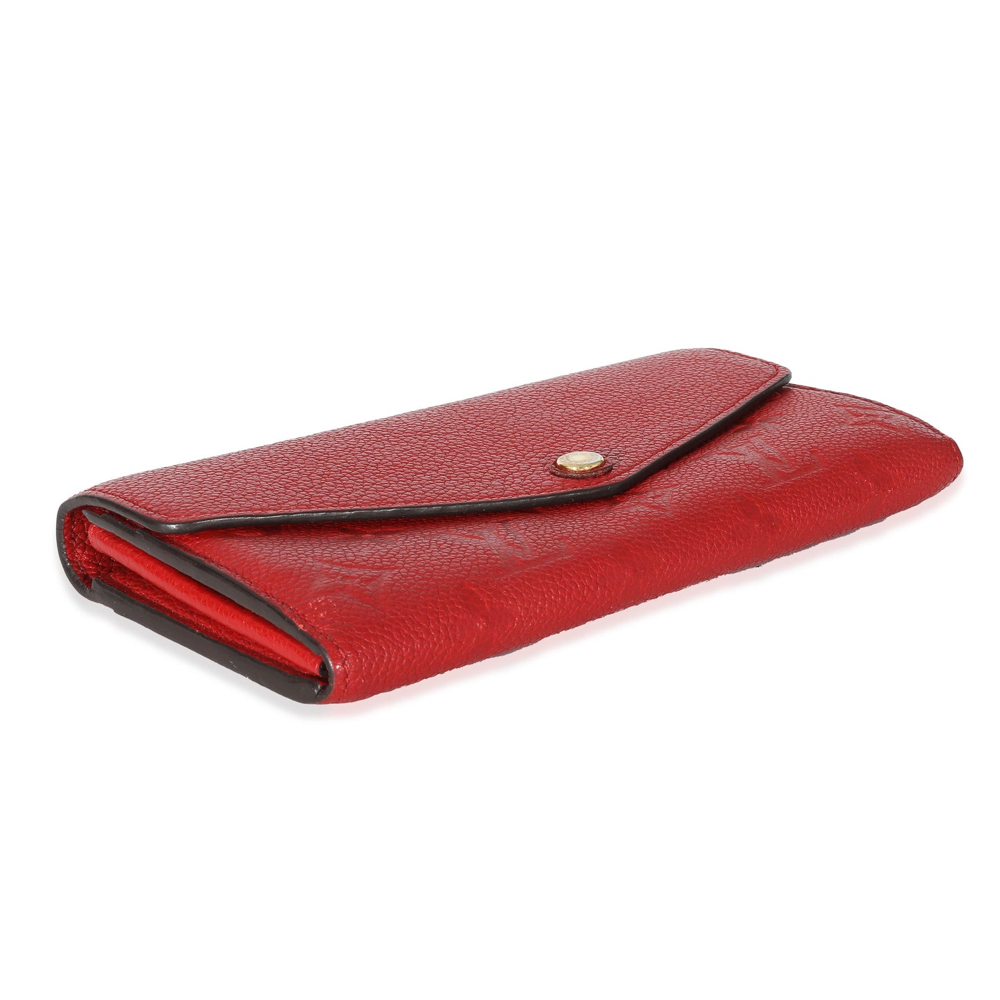 Louis Vuitton  Cerise Monogram Empreinte Sarah Wallet