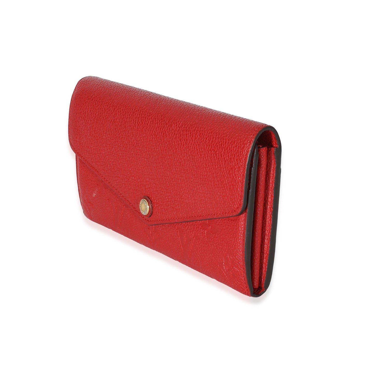 Louis Vuitton  Cerise Monogram Empreinte Sarah Wallet