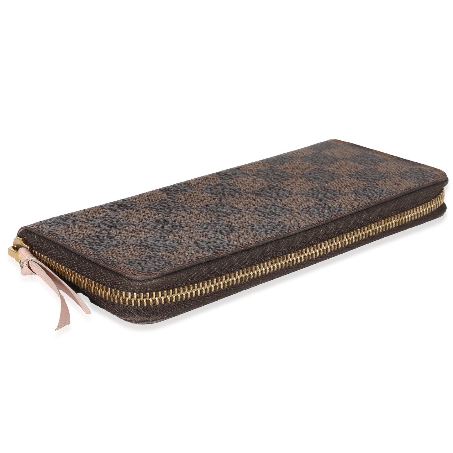 Louis Vuitton  Damier Ebene Canvas Clemence Wallet