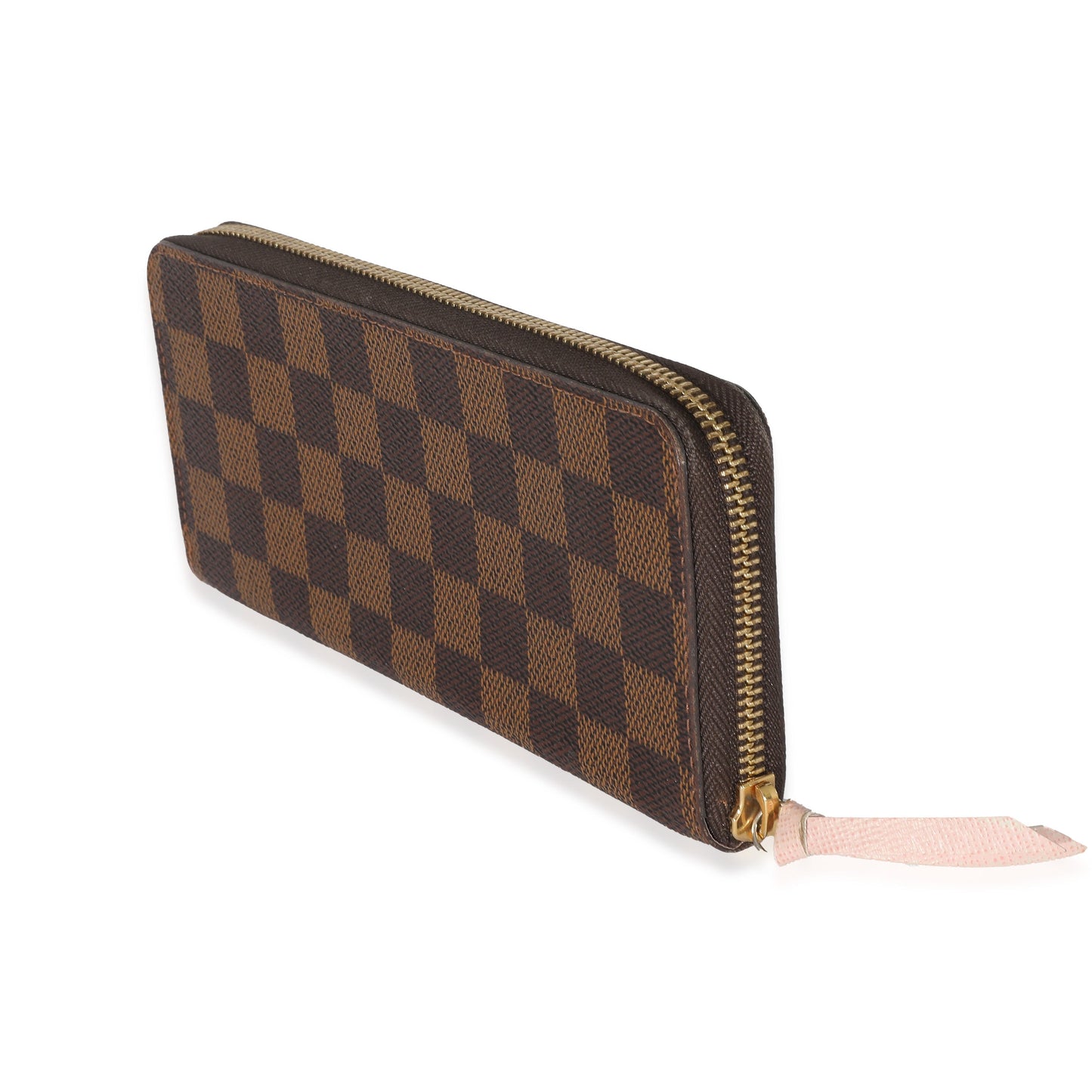 Louis Vuitton  Damier Ebene Canvas Clemence Wallet