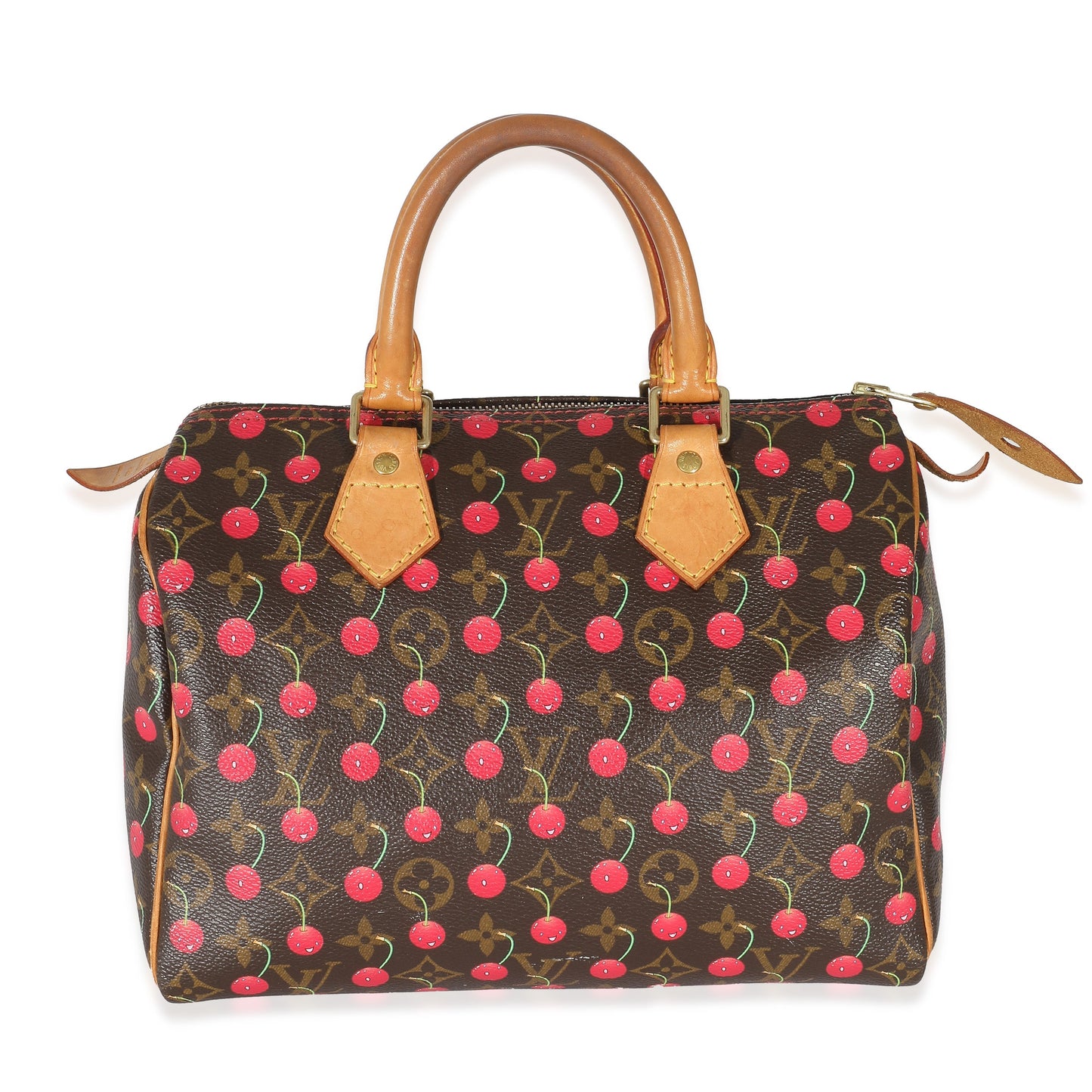 Louis Vuitton  x Takashi Murakami Cerises Monogram Canvas Speedy 25