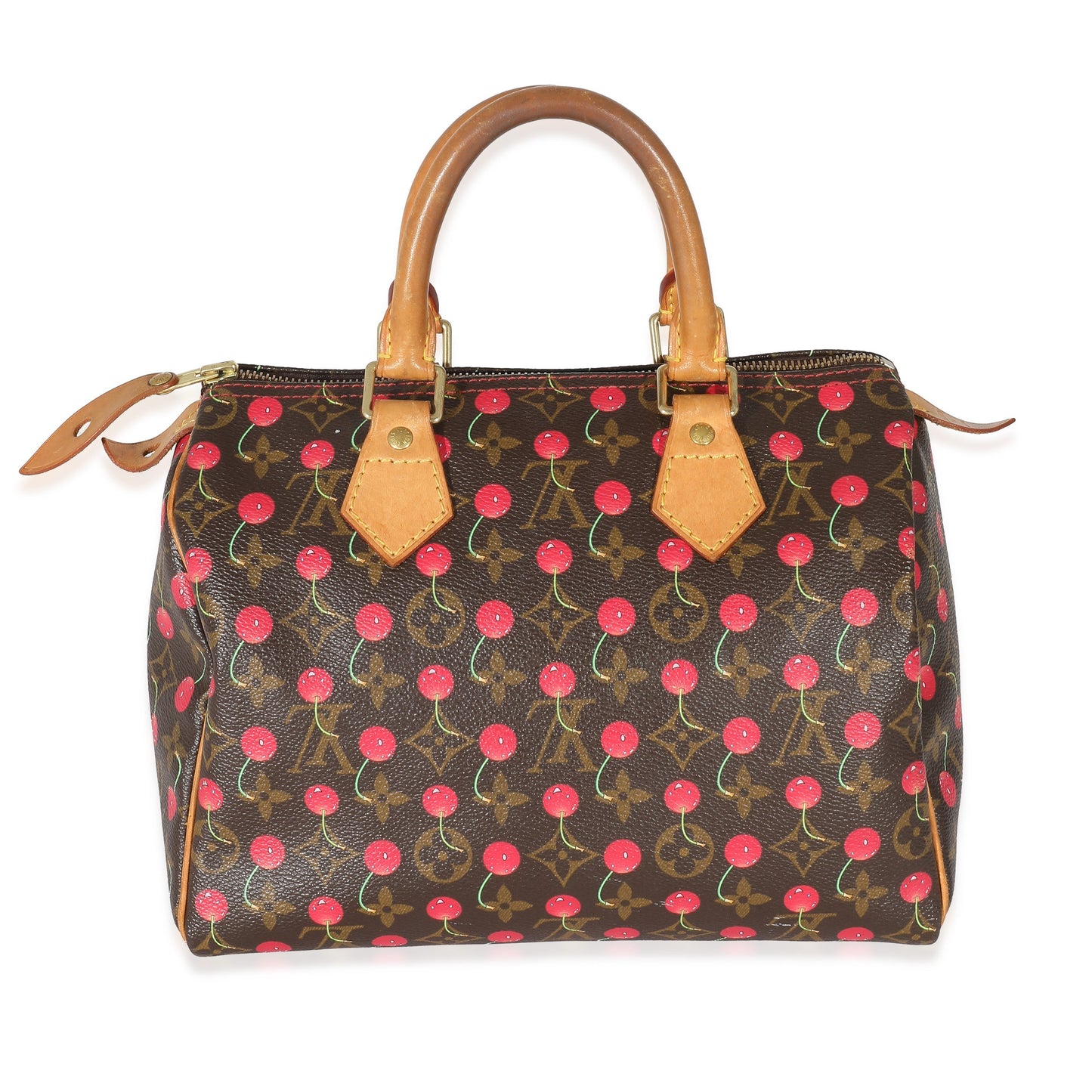 Louis Vuitton  x Takashi Murakami Cerises Monogram Canvas Speedy 25