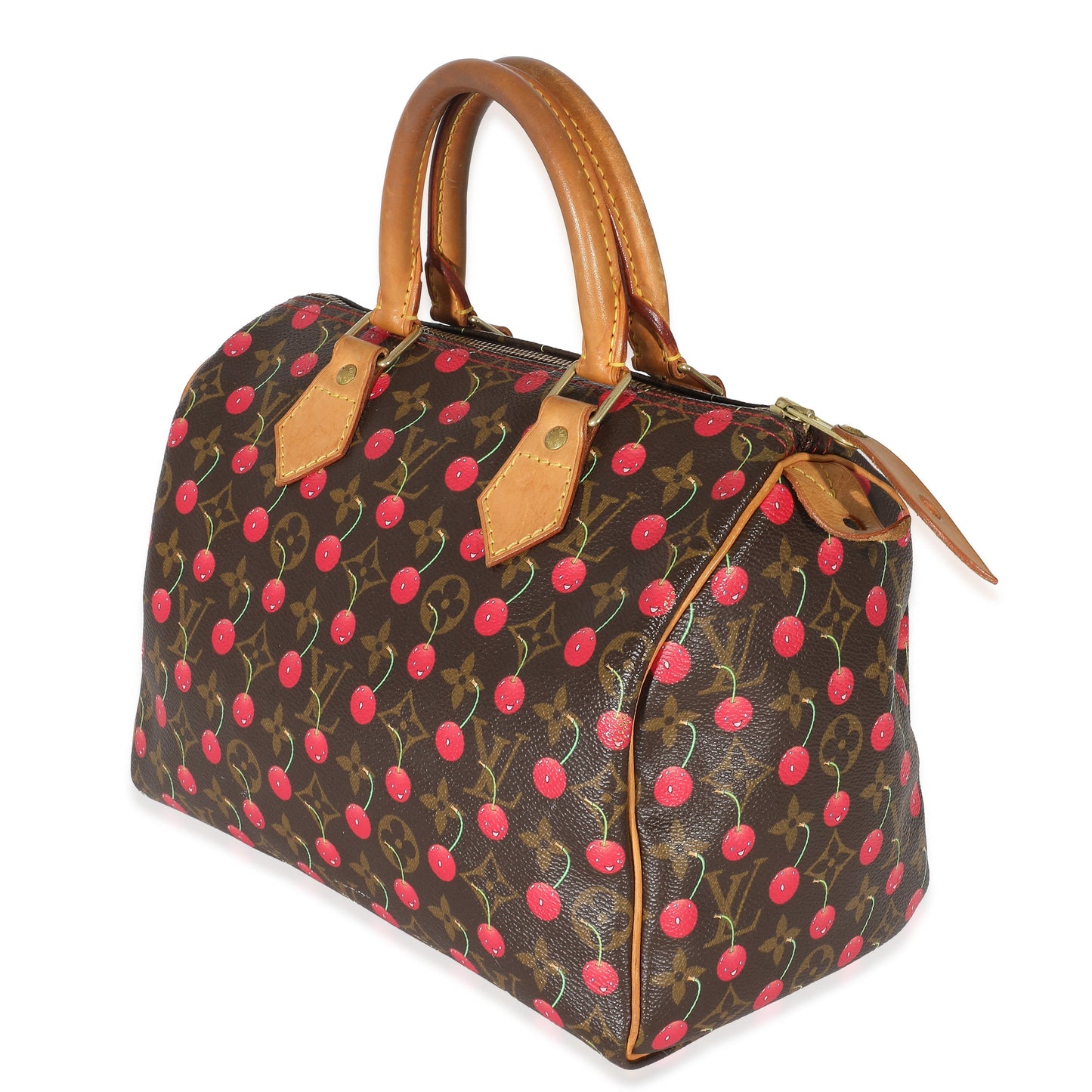 Louis Vuitton  x Takashi Murakami Cerises Monogram Canvas Speedy 25