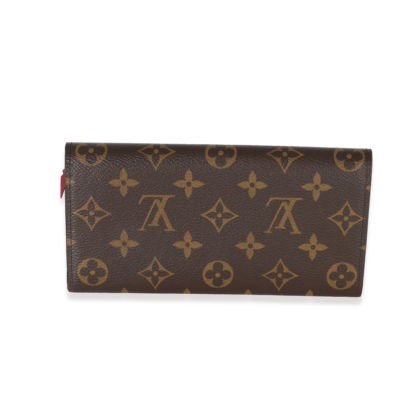 Louis Vuitton  Fuchsia Monogram Canvas Emilie Wallet