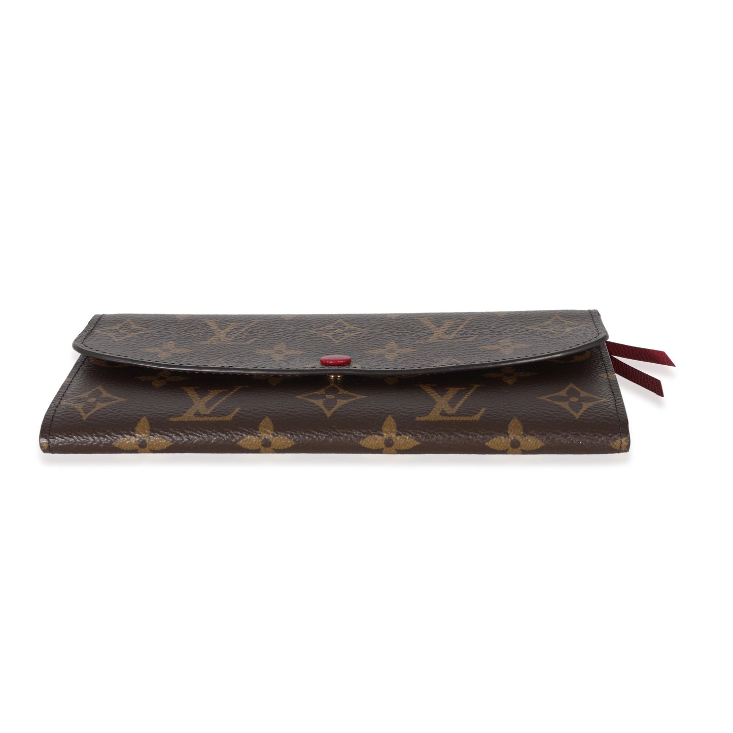 Louis Vuitton  Fuchsia Monogram Canvas Emilie Wallet
