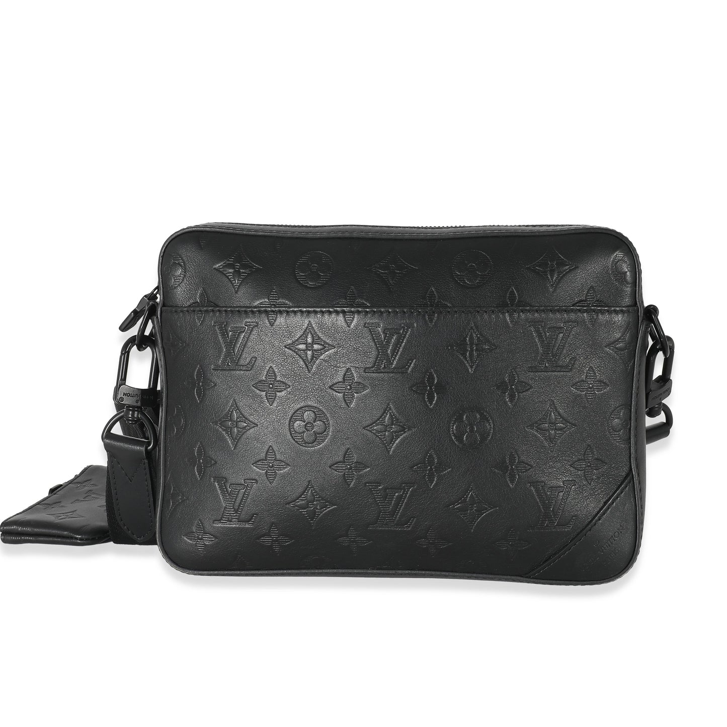 Louis Vuitton Black Monogram Shadow Duo Messenger