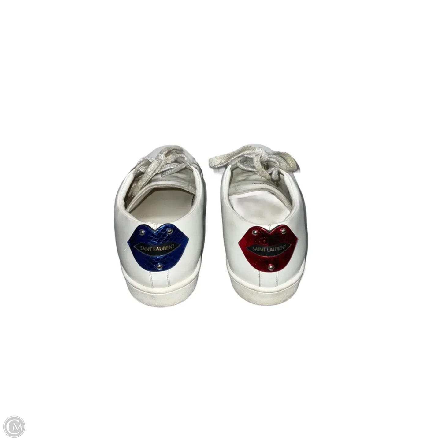 Court Classic Sneakers By Yves Saint Laurent In White, Size: 8.5