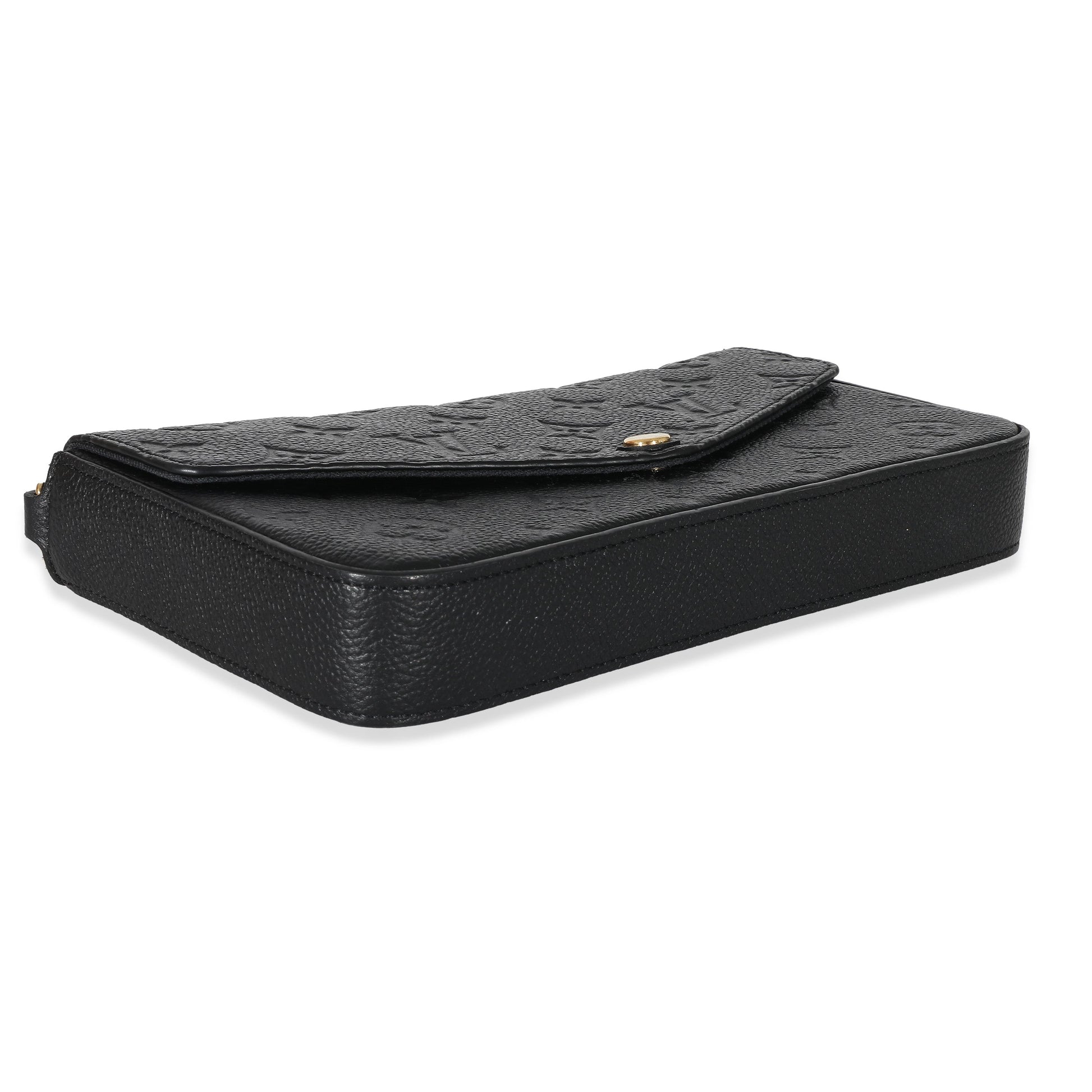 Louis Vuitton Black Monogram Empreinte Félicie Pochette
