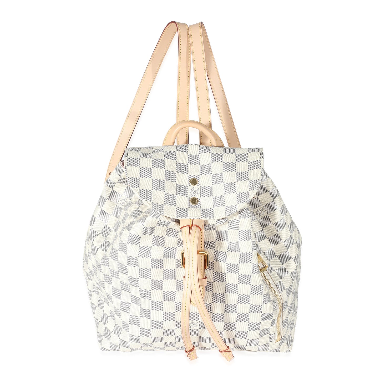 Louis Vuitton  Damier Azur Canvas Sperone Backpack