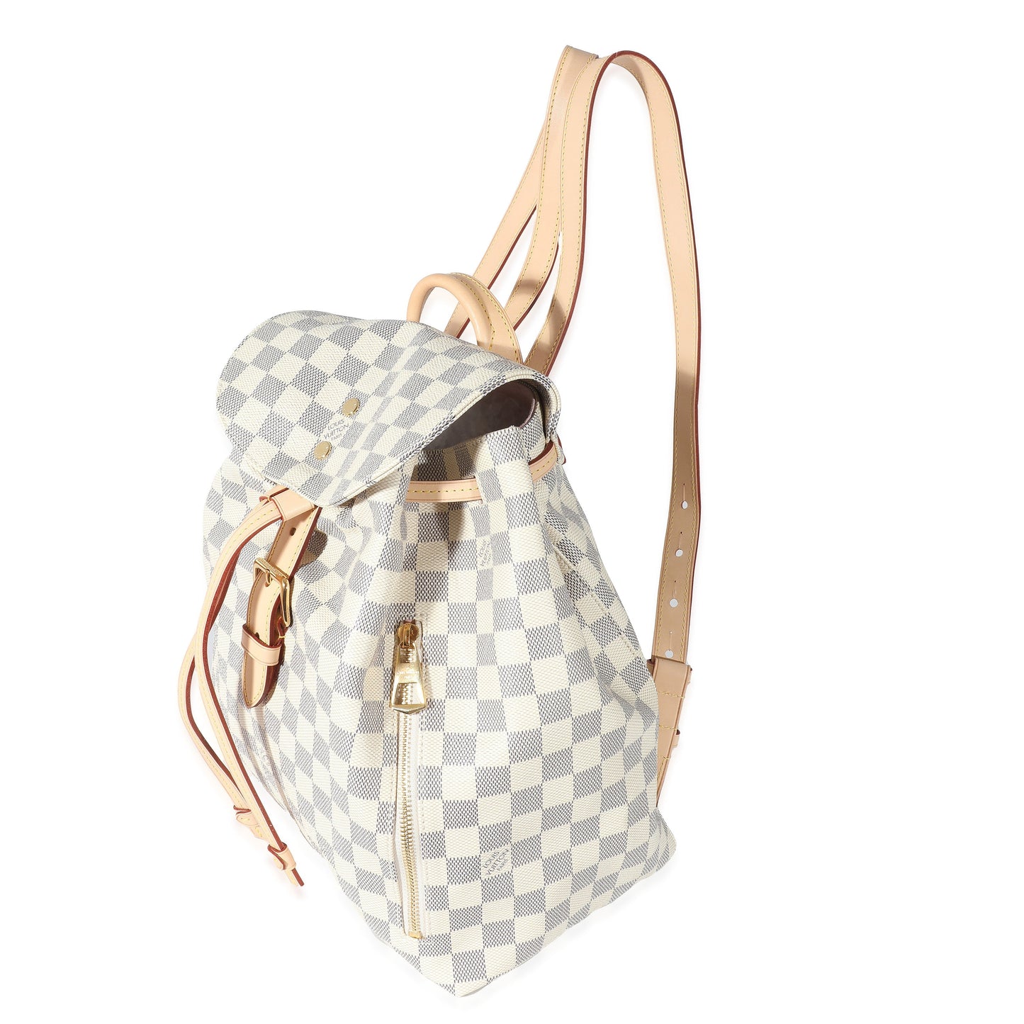 Louis Vuitton  Damier Azur Canvas Sperone Backpack