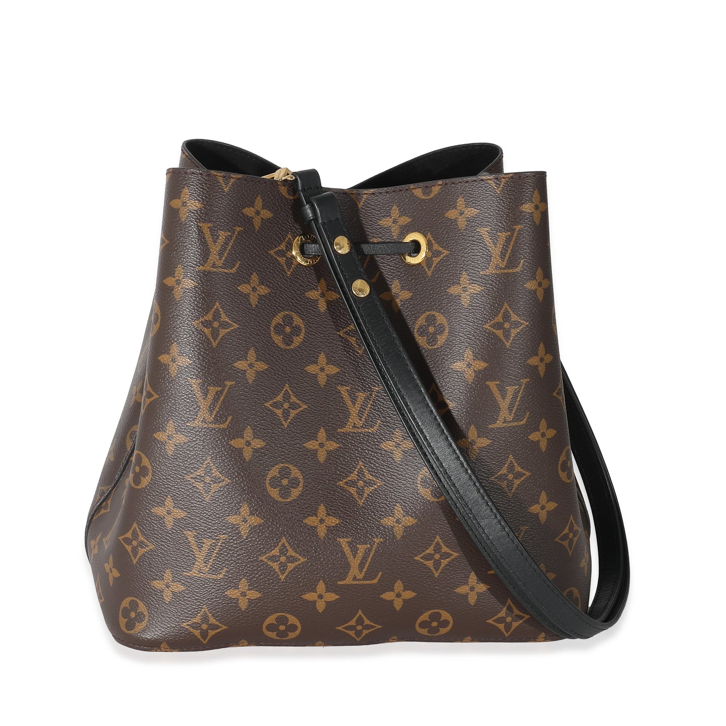 Louis Vuitton  Black Monogram Canvas NÃ©oNoÃ© MM