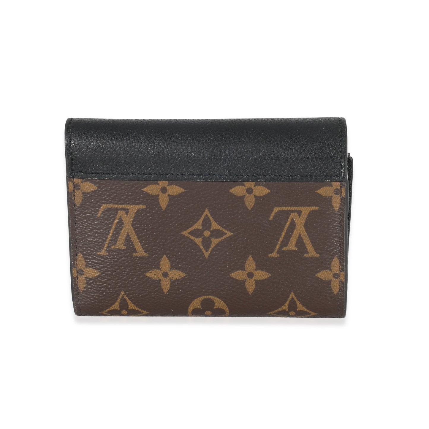 Louis Vuitton  Black Monogram Pallas Compact Wallet NM