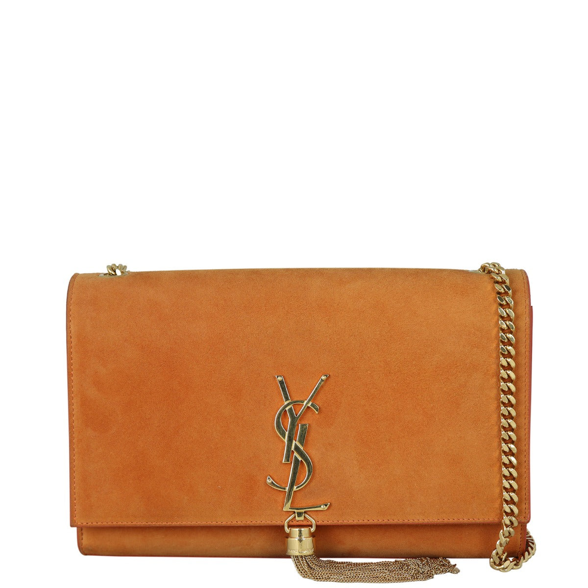Saint Laurent Kate Tassel Chain Bag Medium Suede