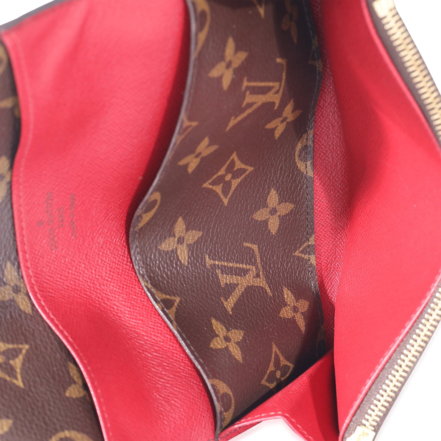 Louis Vuitton  Fuchsia Monogram Canvas Emilie Wallet