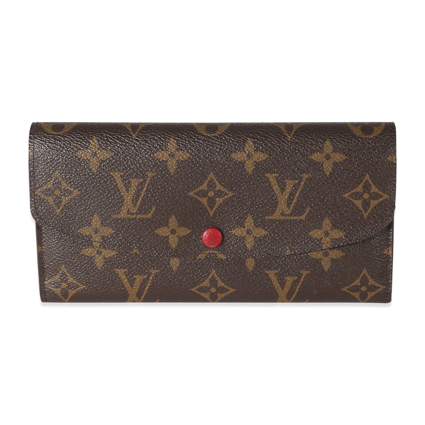 Louis Vuitton  Fuchsia Monogram Canvas Emilie Wallet