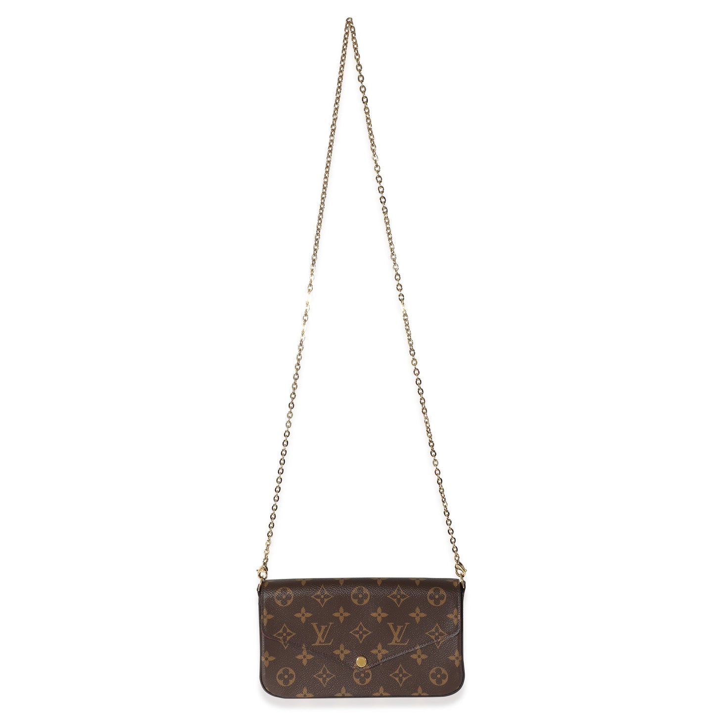 Louis Vuitton  Fuchsia Monogram Canvas FÃ©licie Pochette