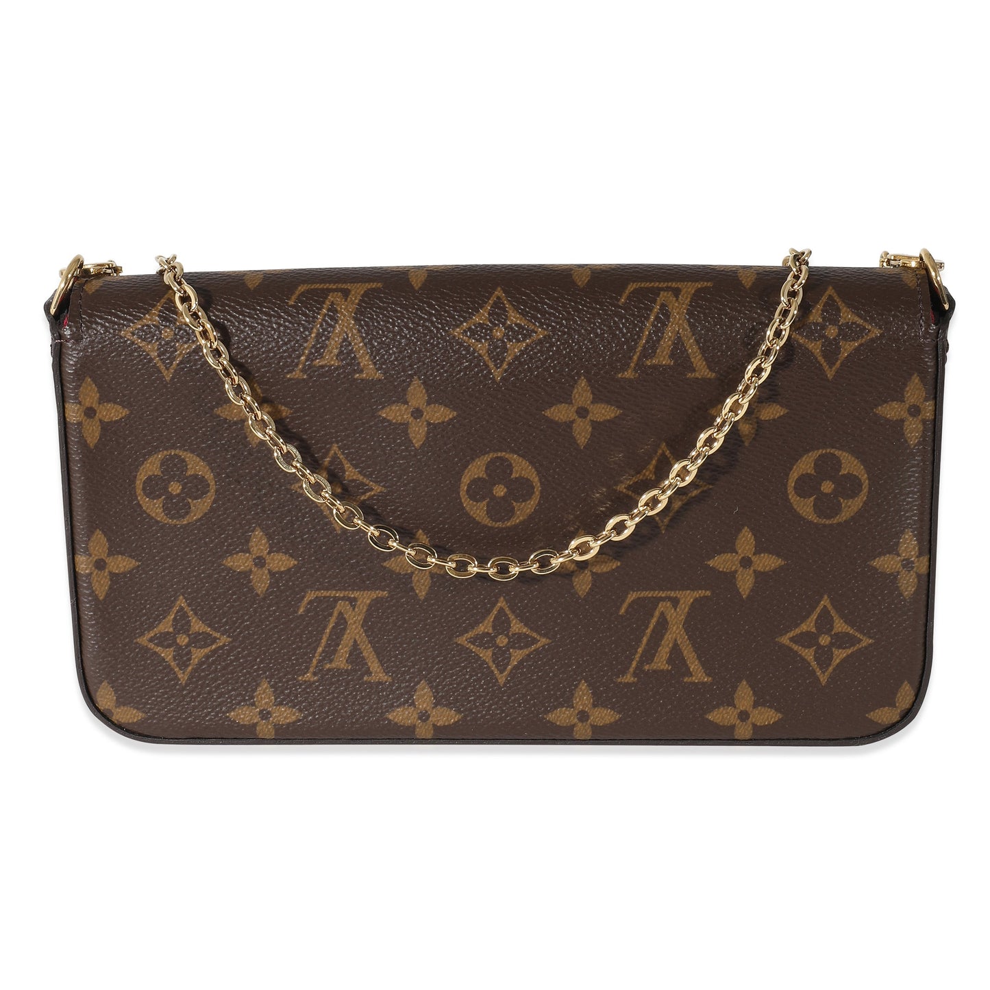 Louis Vuitton  Fuchsia Monogram Canvas FÃ©licie Pochette