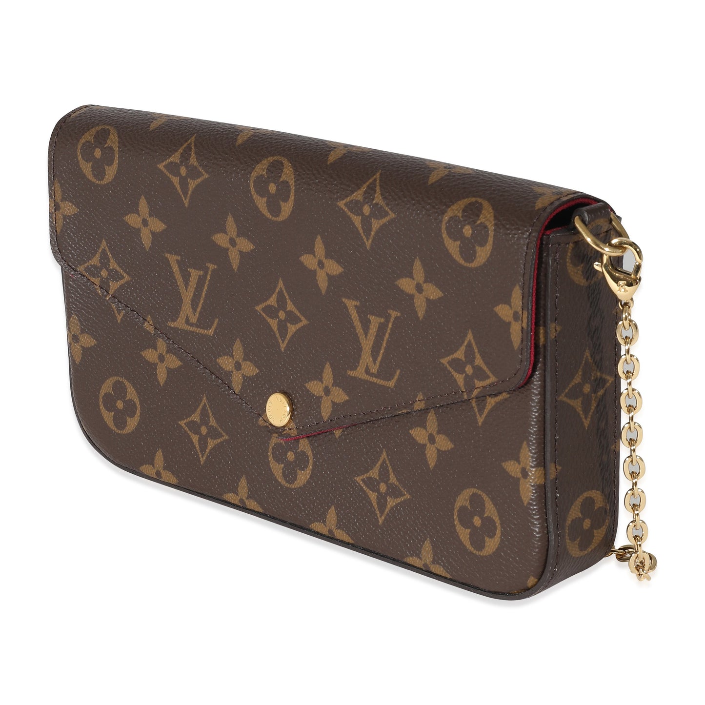 Louis Vuitton  Fuchsia Monogram Canvas FÃ©licie Pochette