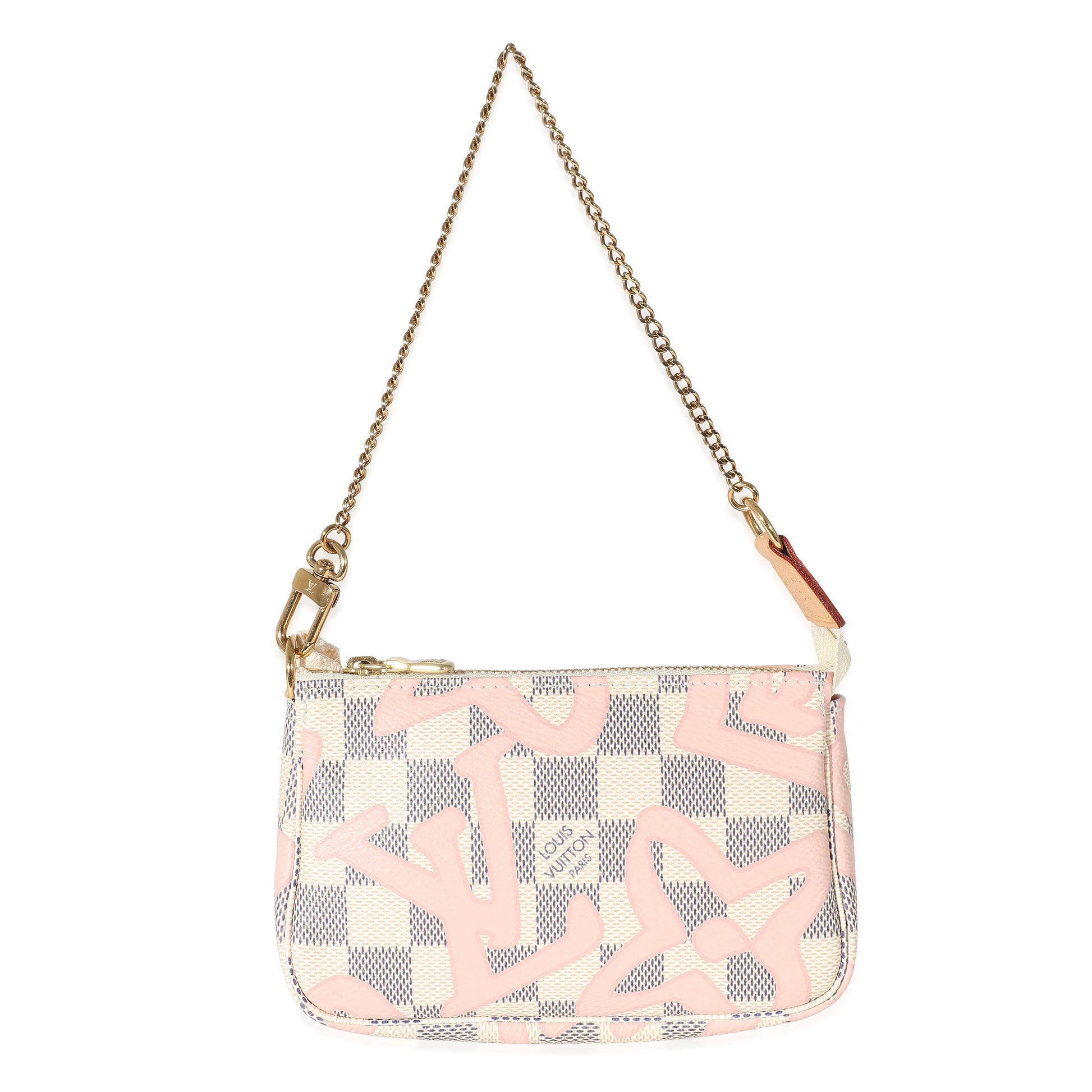 Louis Vuitton Damier Azur Canvas Tahitienne Mini Pochette Accessoires