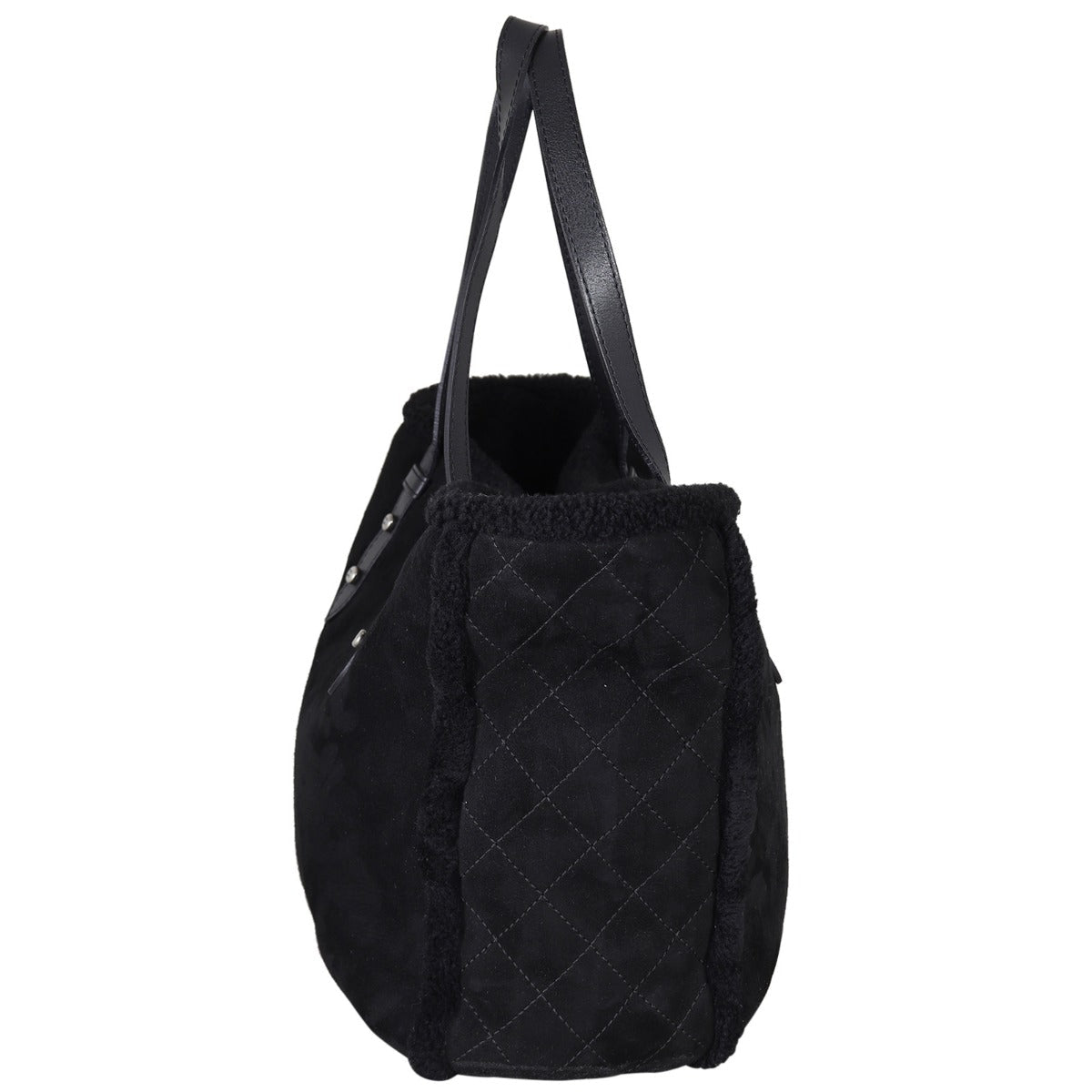 Chanel CC Shearling Tote