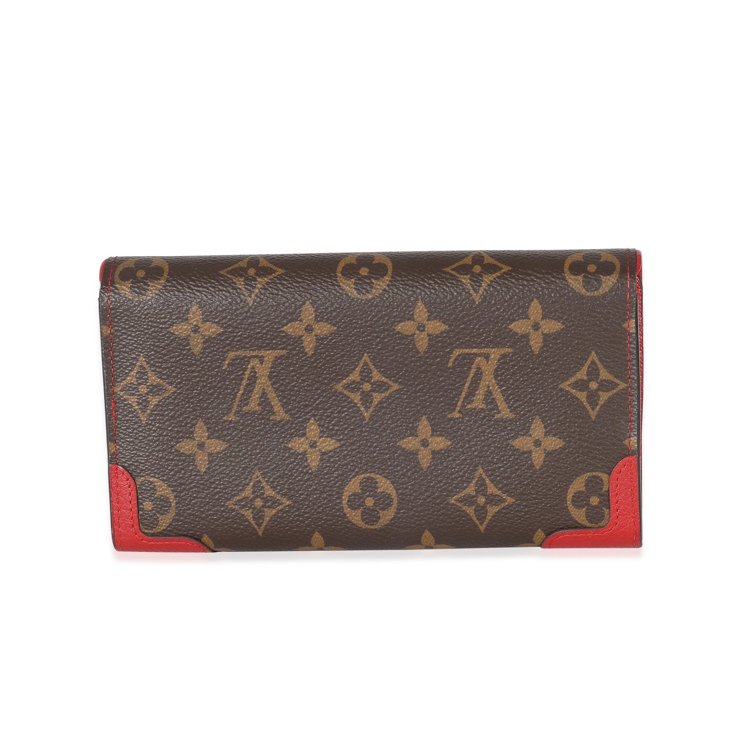 Louis Vuitton  Cerise Monogram Canvas Retiro Sarah Wallet