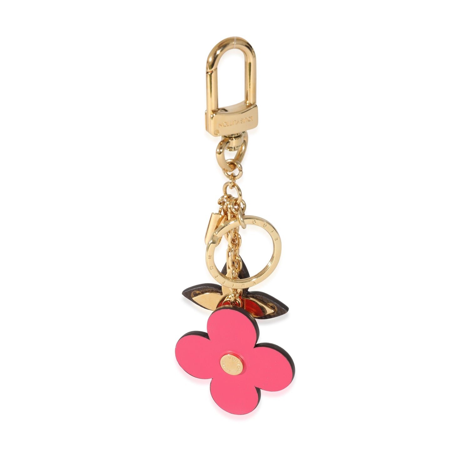 Louis Vuitton  Metal Canvas Blooming Flowers Bag CharmÂ 