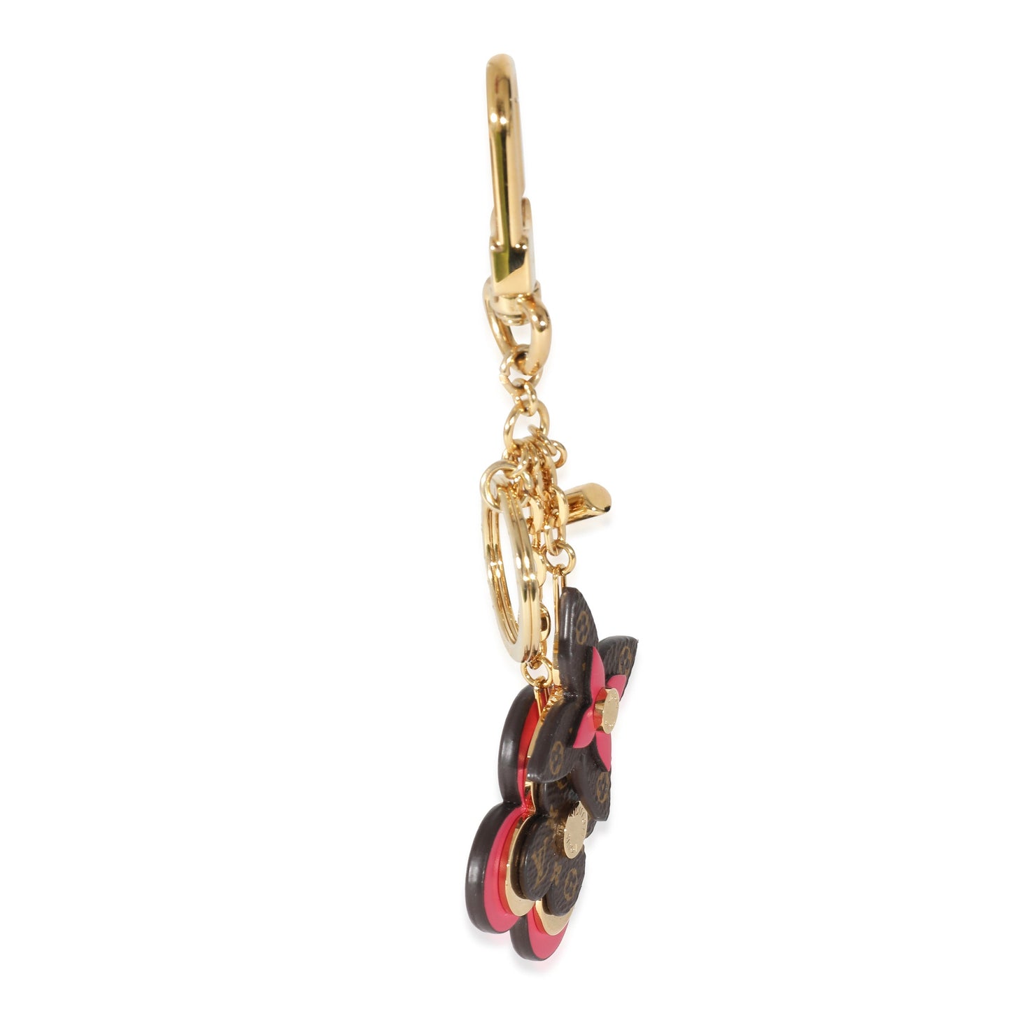Louis Vuitton  Metal Canvas Blooming Flowers Bag CharmÂ 