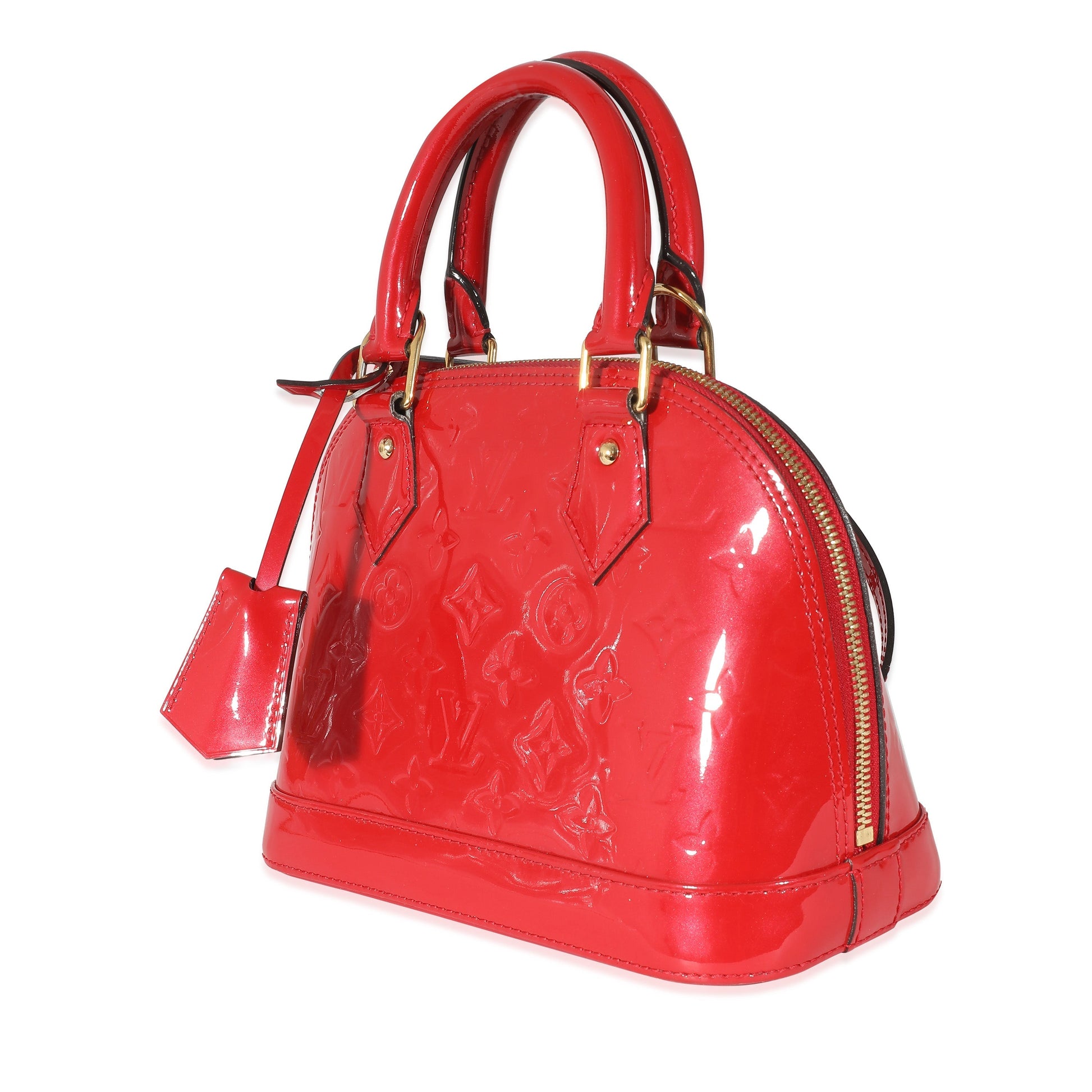 Louis Vuitton Cerise Monogram Vernis Alma BB