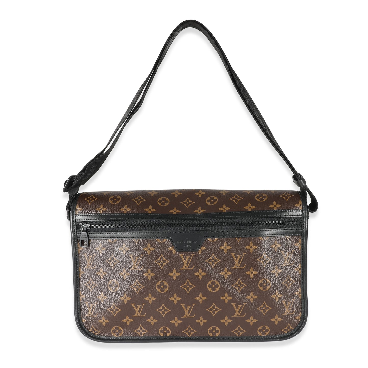 LOUIS VUITTON Monogram Macassar Canvas Archy Messenger GM