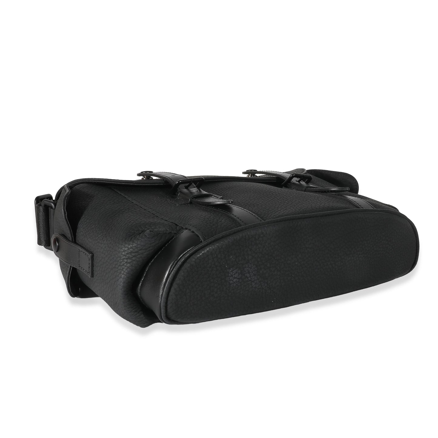 LOUIS VUITTON Black Taurillon Christopher Messenger