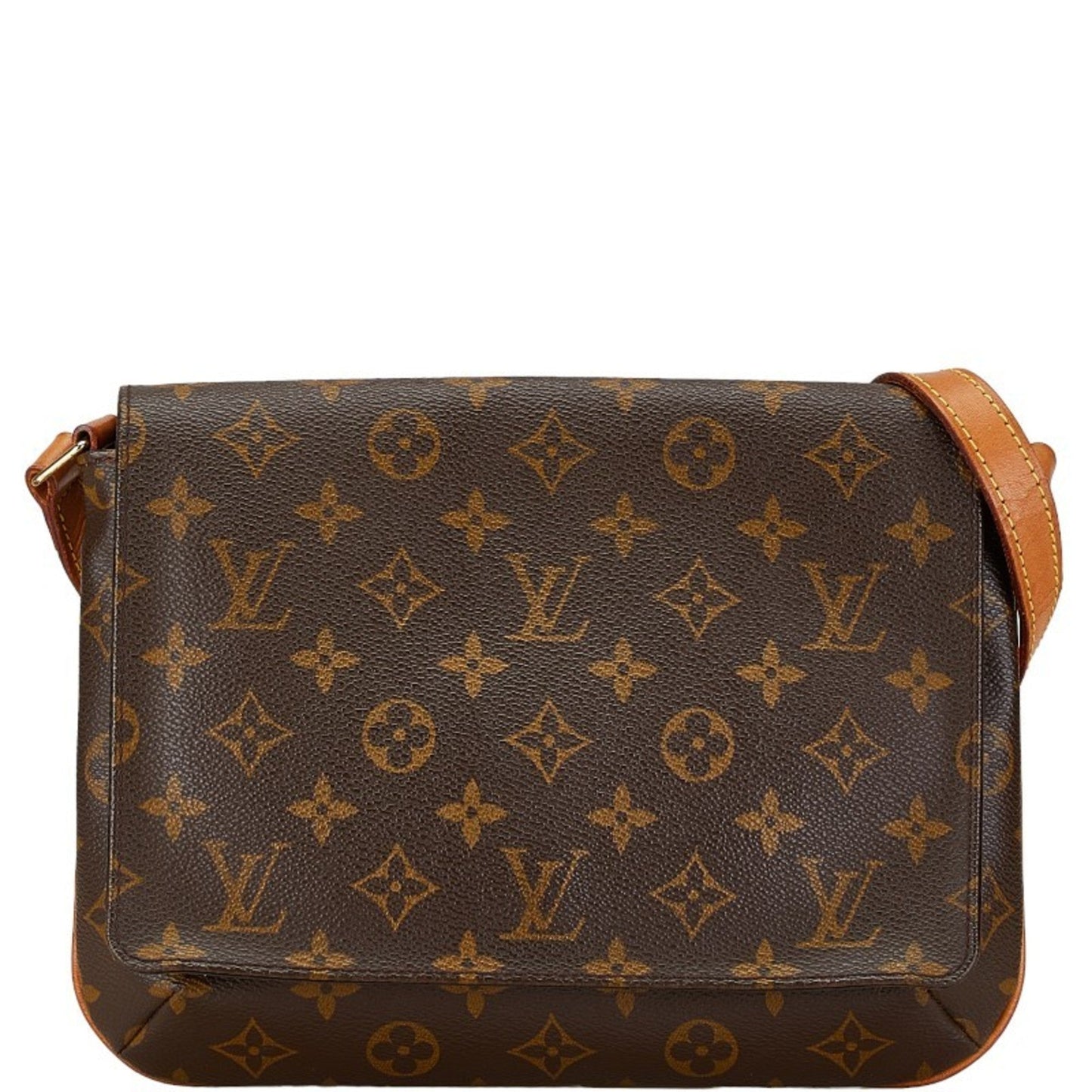Louis Vuitton  Pvc Leather Handbag Shoulder Bag