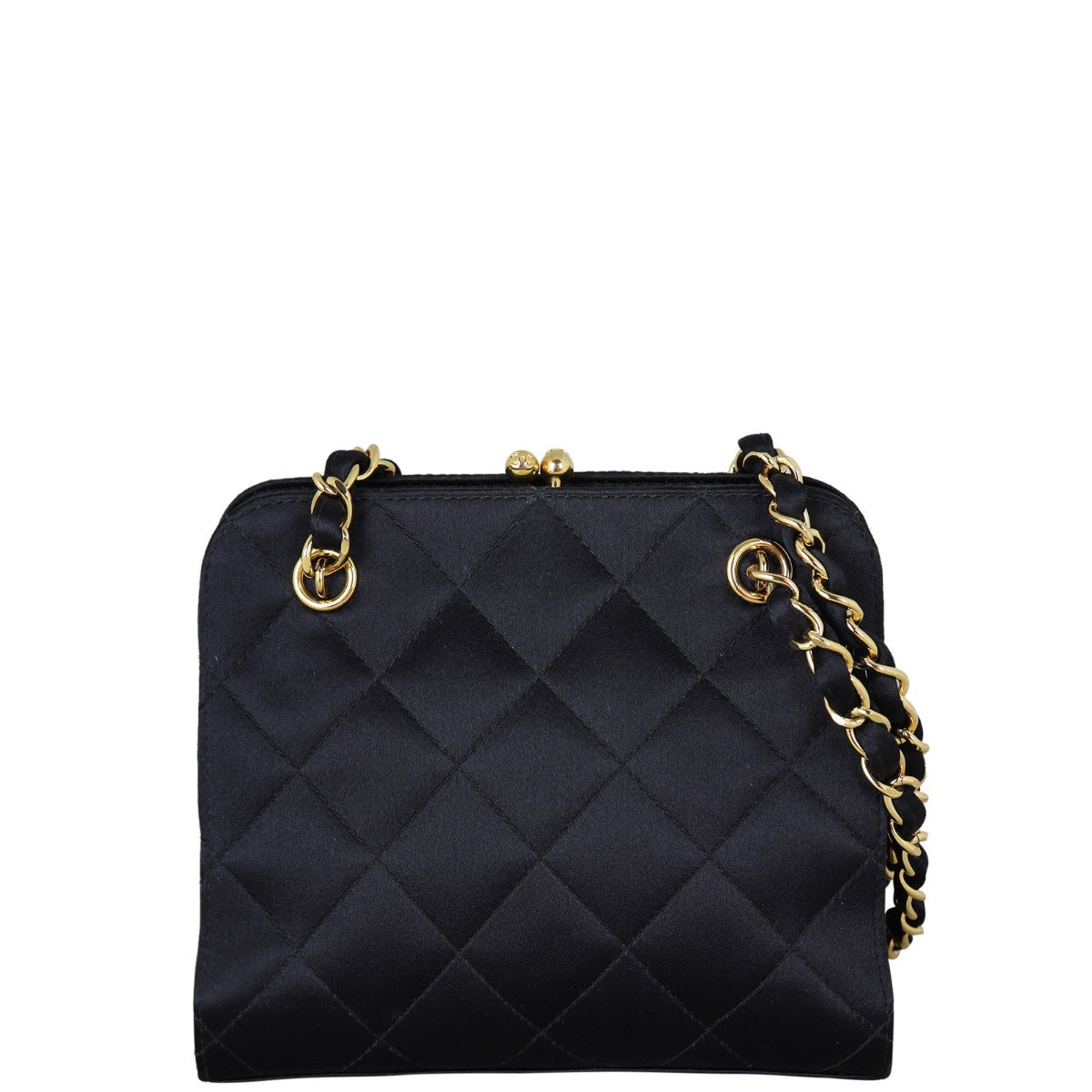 Chanel Vintage Mini Tote | Black Diamond