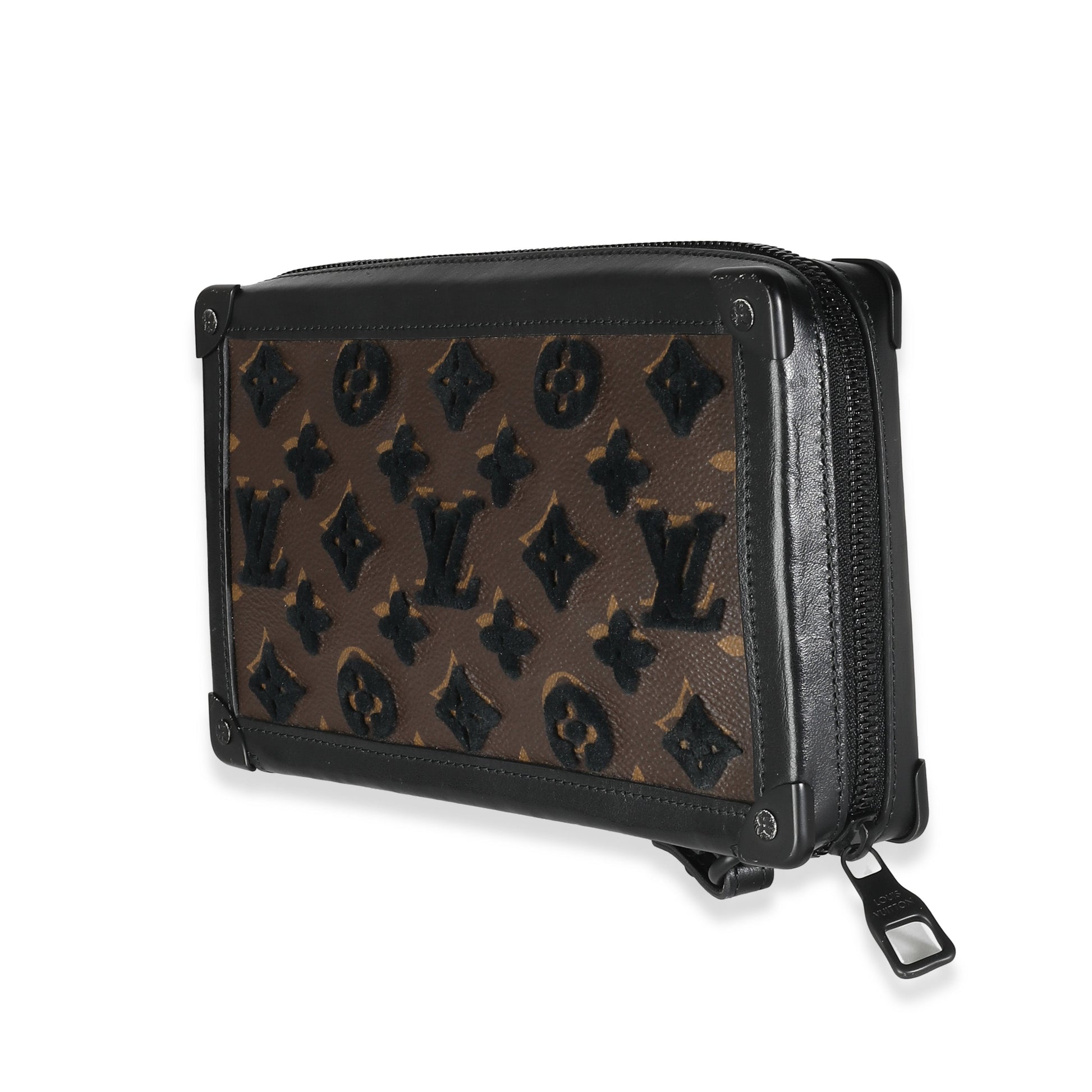 Louis Vuitton Tuffetage Monogram Canvas Soft Trunk Clutch