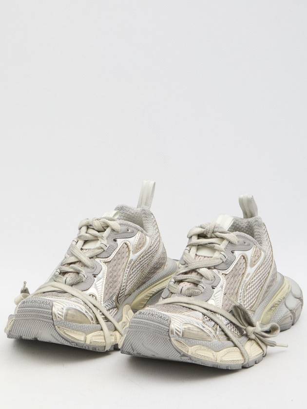 Luxury Balenciaga Trending 2026 3XL Mesh Panel Low Top Sneakers Grey