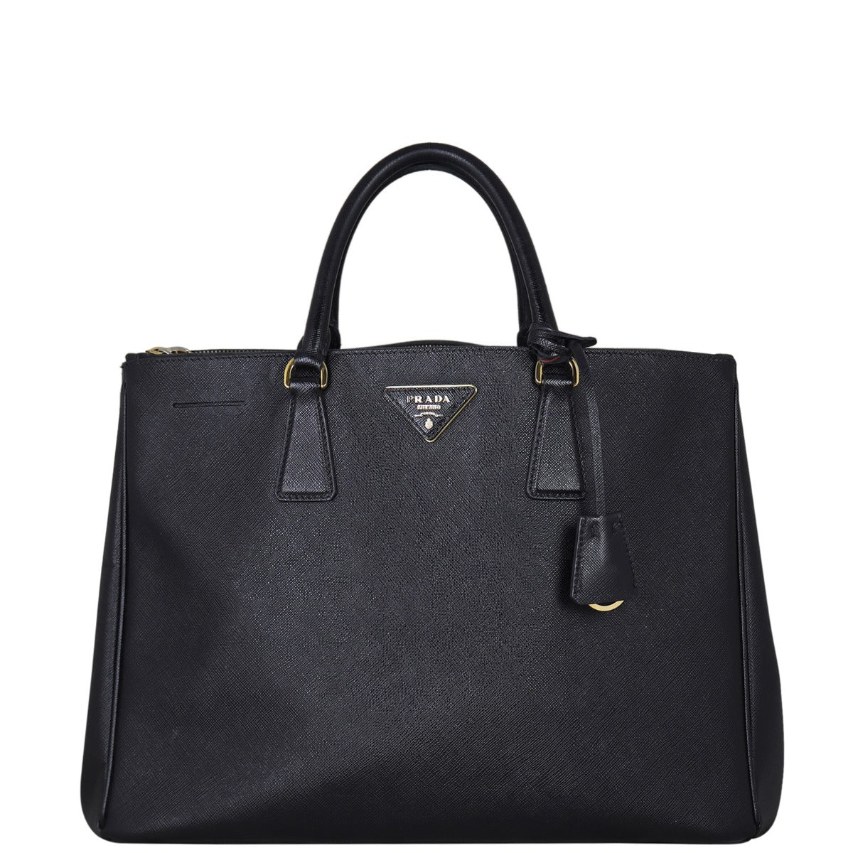 Prada Saffiano Lux Galleria Double Zip Tote Medium