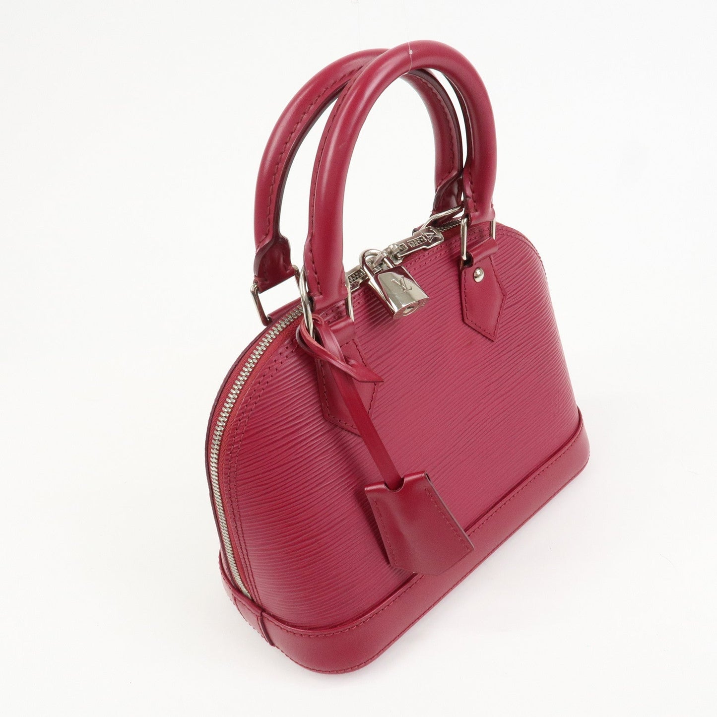 Louis Vuitton Epi Alma BB Hand Bag Shoulder Bag Fuchsia M40851