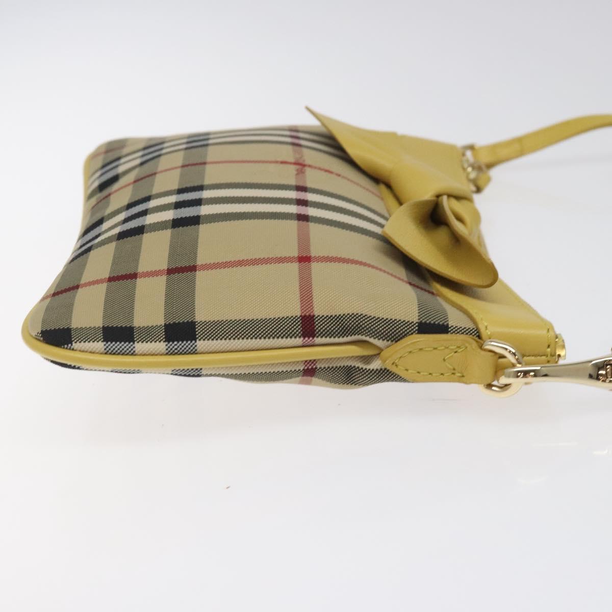 Burberry Nova Check Beige Canvas Shoulder Bag ( )