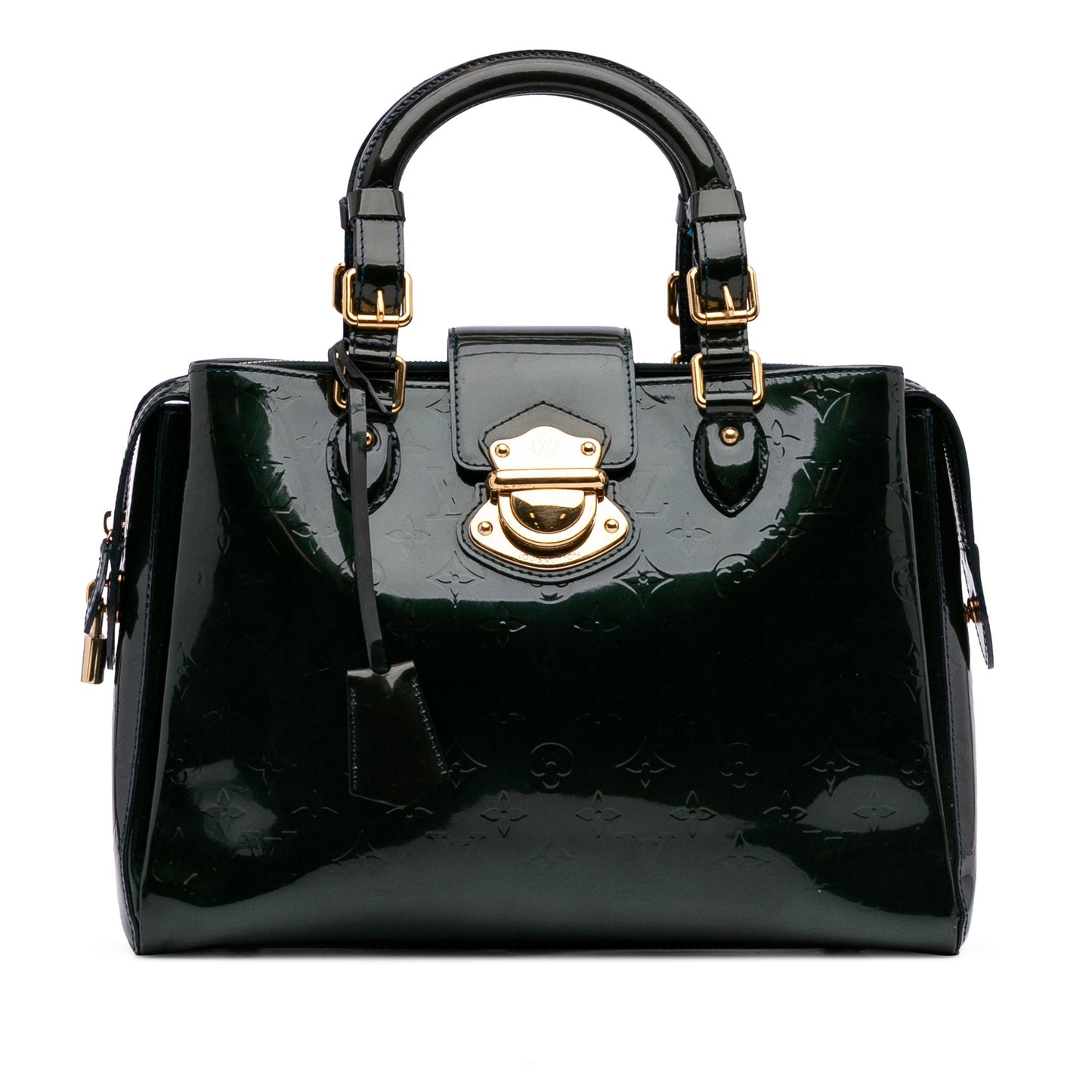 Green Louis Vuitton Monogram Vernis Melrose Avenue Handbag
