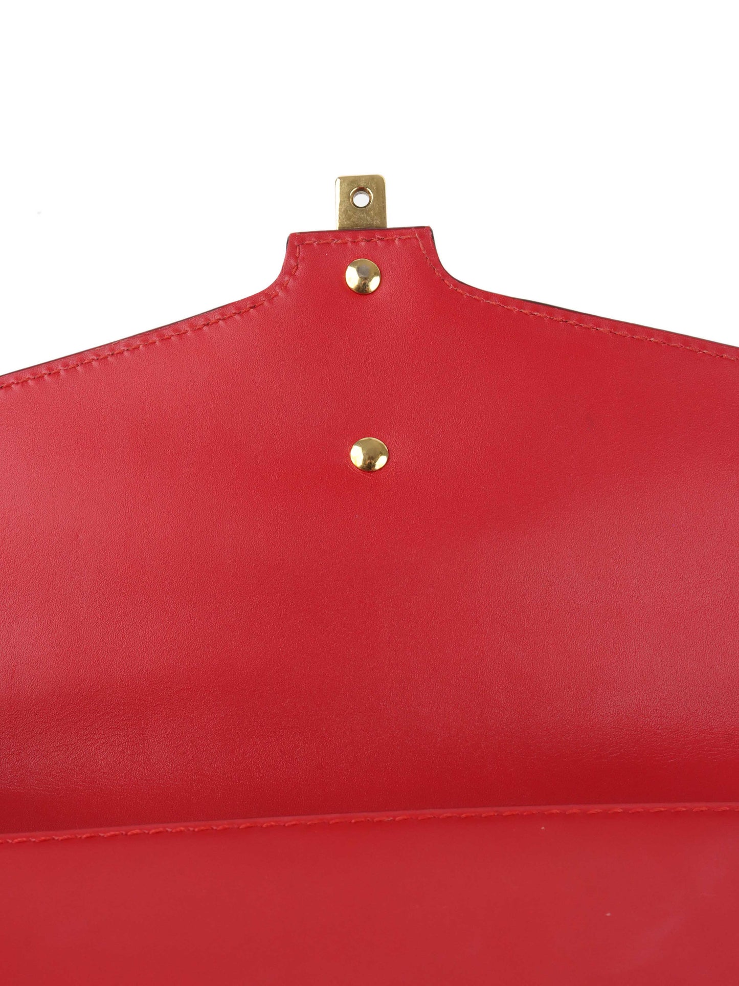 Gucci Red Medium Sylvie Bag.