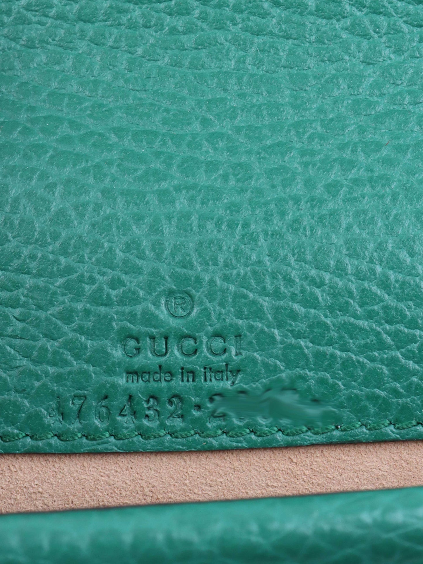 Gucci Green Super Mini Dionysus.