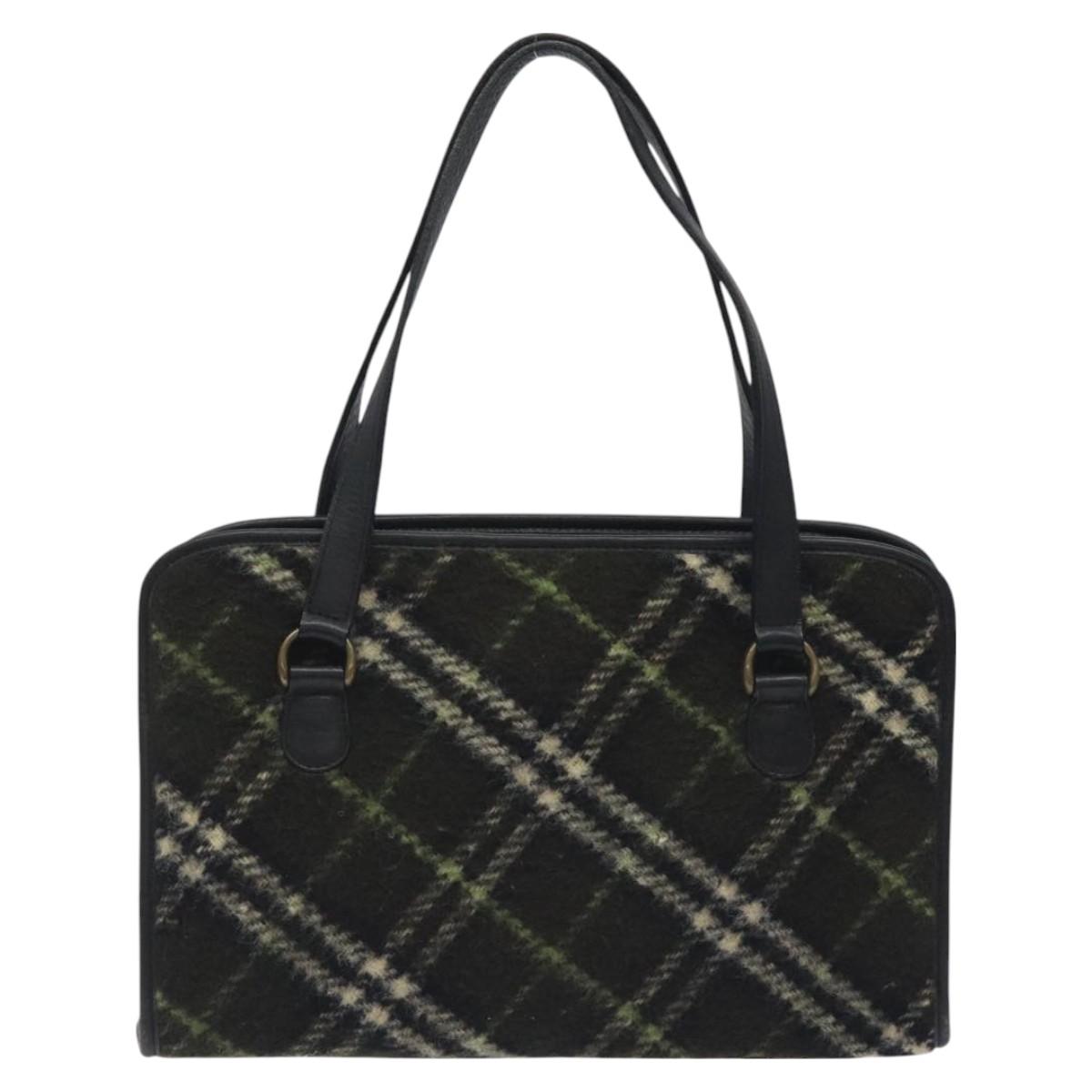 Burberry Khaki Wool Handbag ( )