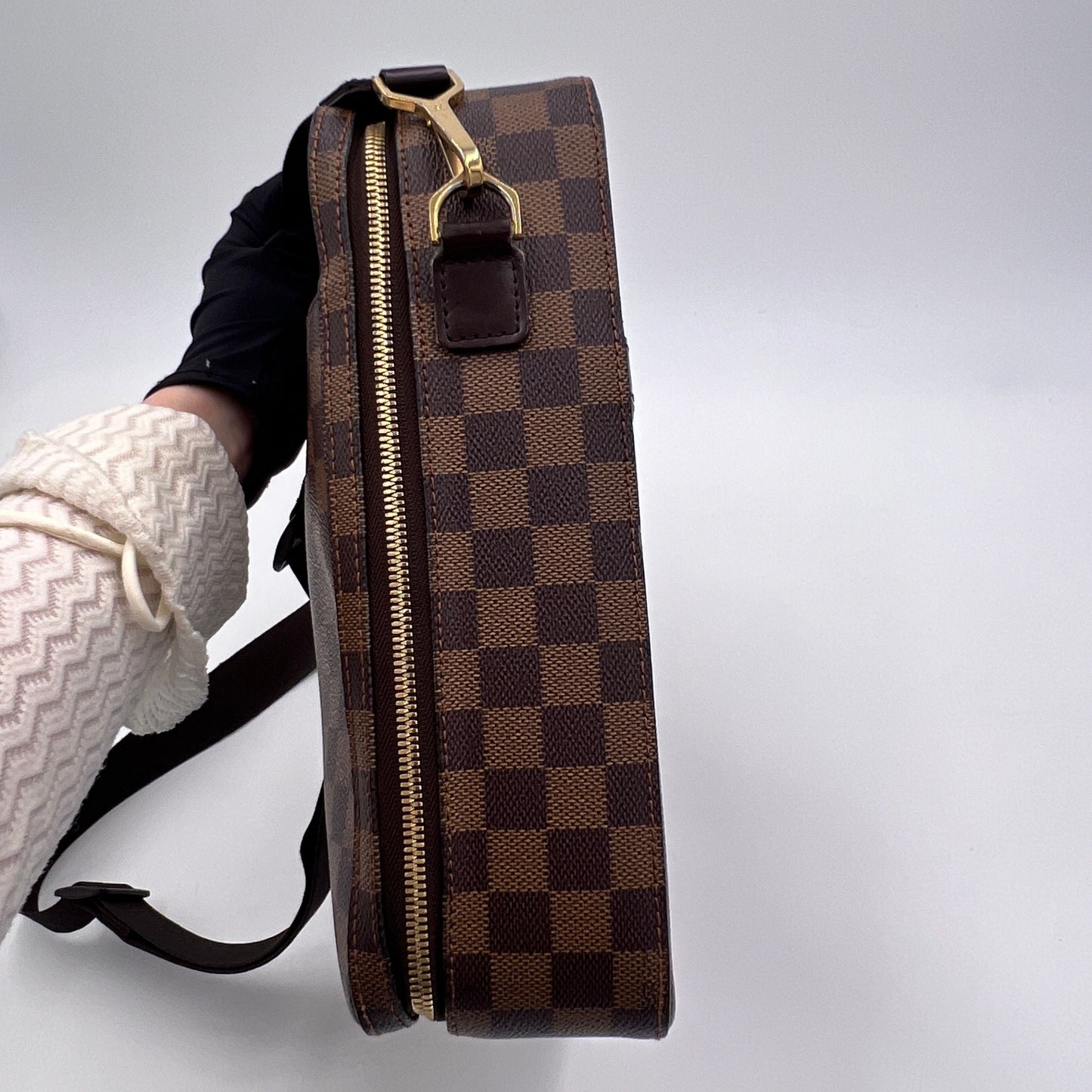 Louis Vuitton Damier Ebene Porte Ordinateur Sabana - Brown Briefcases, Bags AG201O