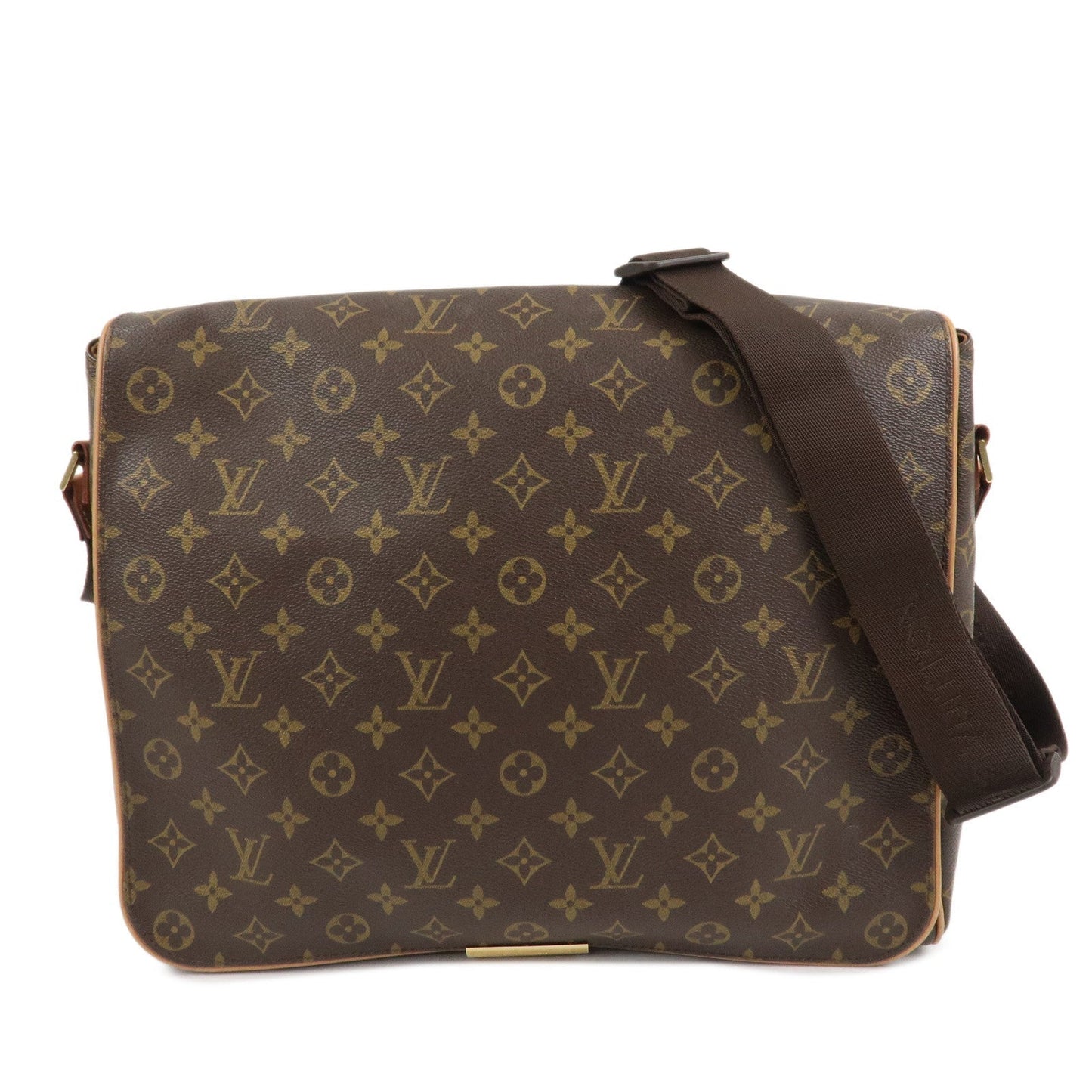 Louis Vuitton Monogram Abbesses Messenger Bag Brown M45257