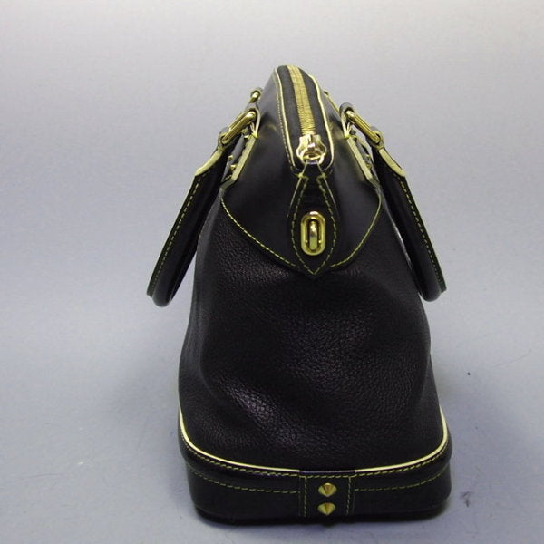 LOUIS VUITTON Handbag Calfskin Noir (Black) Handbag Suhari LockitPM Women