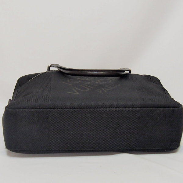 LOUIS VUITTON Handbag Damier Jean Canvas Noir (Black) Documents bag Damier Jean Yak unisex(Unisex)