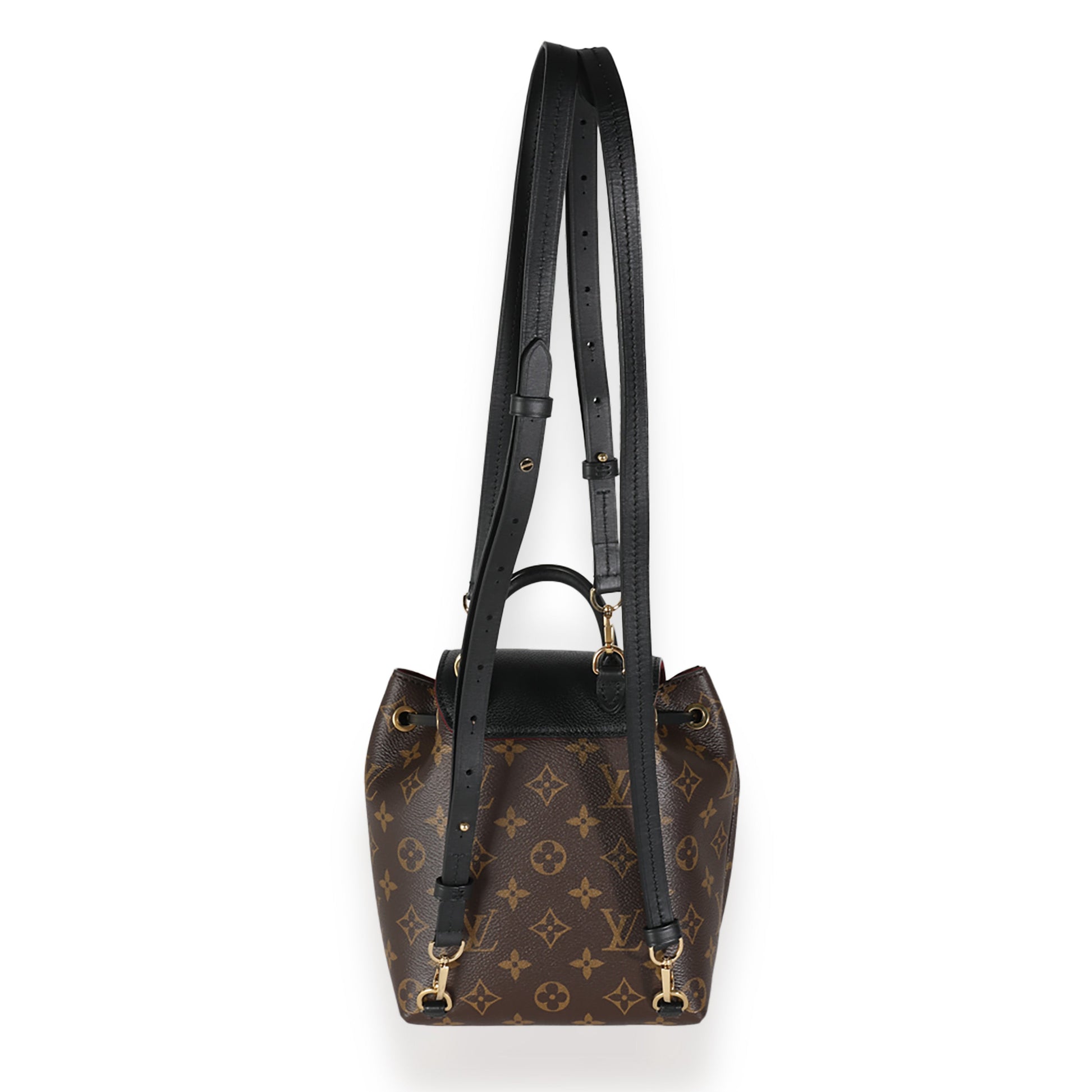Louis Vuitton Black Monogram Canvas Montsouris BB