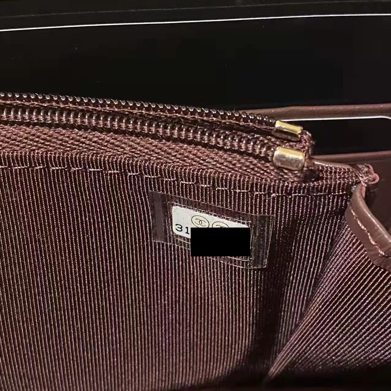 Chanel 22C 3 in 1 Wallet on Chain Caviar Black L